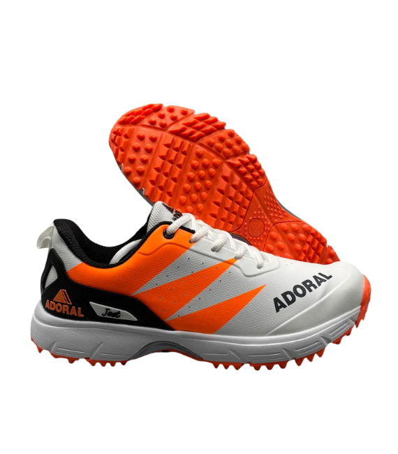 Adoral Jeet Orange Cricket Shoes – Lightweight Grip for Men