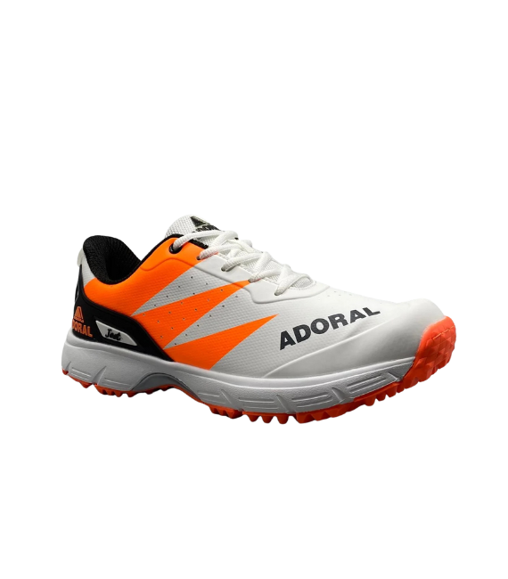 Adoral Jeet Orange Cricket Shoes – Lightweight Grip for Men30