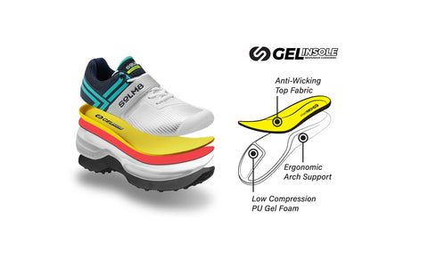 SoLM8 S8 (NEW) White Blue Cricket Shoes 2025