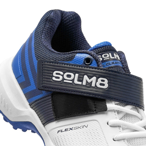 SoLM8 S8 (NEW) White Blue Cricket Shoes 2025