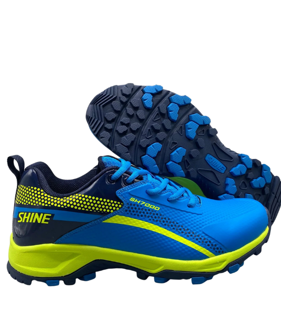 SHINE New Edition Cricket Shoes – Blue & Navy, Lightweight Grip