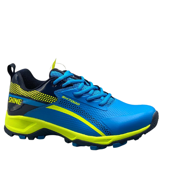 SHINE New Edition Cricket Shoes – Blue & Navy | Lightweight Grip2