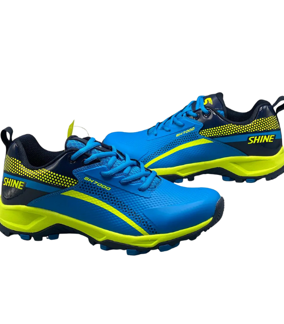 SHINE New Edition Cricket Shoes – Blue & Navy | Lightweight Grip3