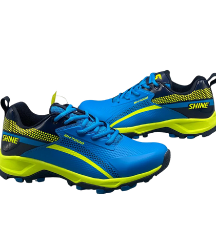 SHINE New Edition Cricket Shoes – Blue & Navy | Lightweight Grip3