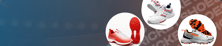 X-ONE red and white cricket shoes with durable red outsole grip – TrenzoWear Pakistan